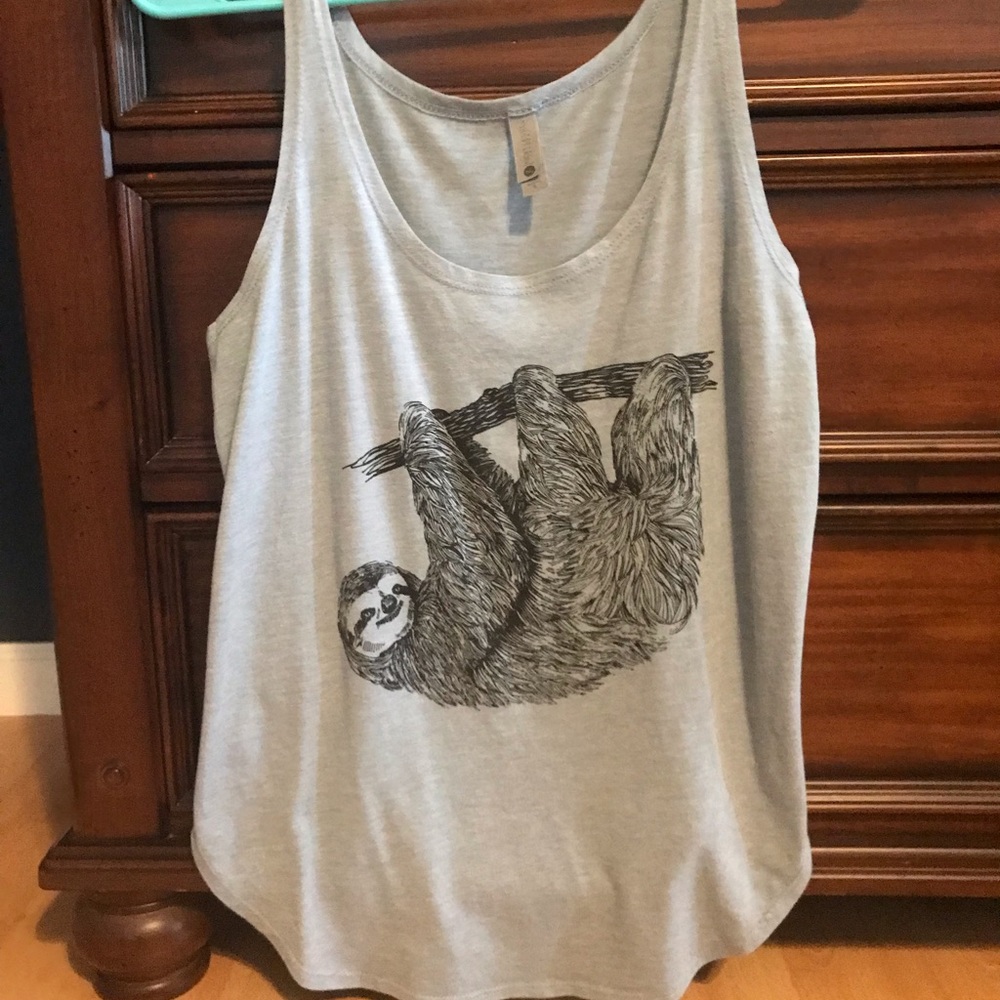 ModCloth sloth tank top size small